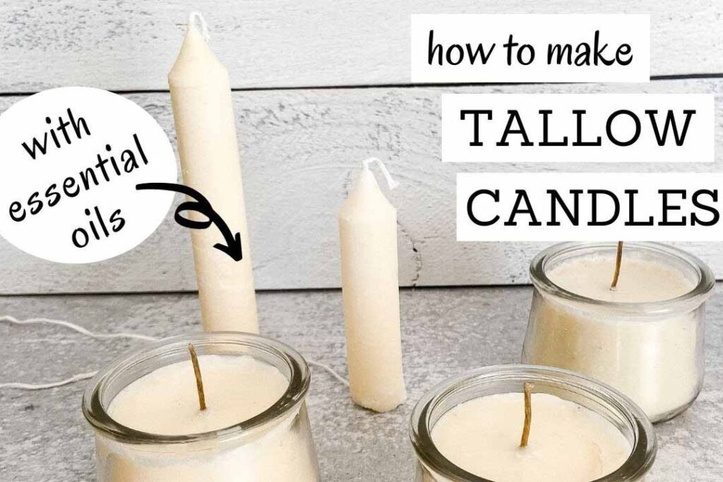 Eco-Friendly Candle Making Using Cow Fat